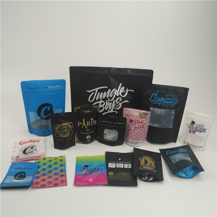 Smell Proof Herbal Incense Bao bì trẻ em Ziplocke Stoney Patch Bag 3.5g