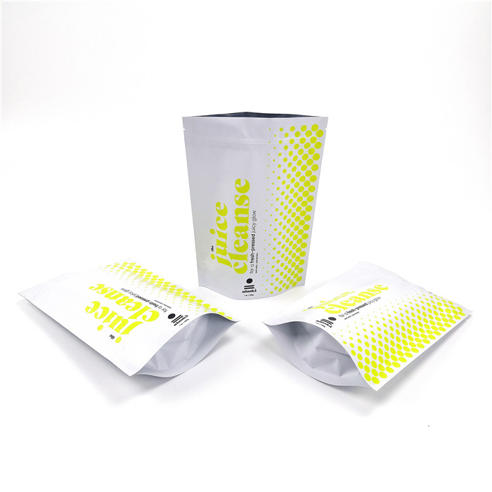 Túi nhựa cao rào bao bì Túi đựng nước ép không thấm nước Zip Lock In kỹ thuật số