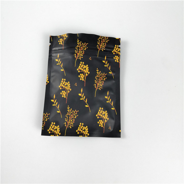 Snack Bao bì nhựa Zipper Túi tùy chỉnh In ba mặt kín Túi bền