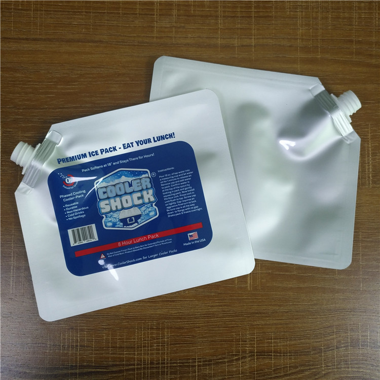 Đồ uống tái sử dụng Đứng lên Zipper Zipper Gói thực phẩm có thể phân hủy sinh học Túi gia vị có vòi