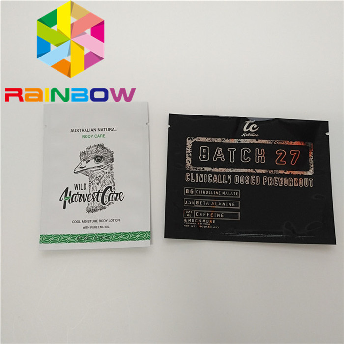 Kraton Series Túi đáy phẳng, Túi ba mặt cho Hemp Gummy Candy Weed