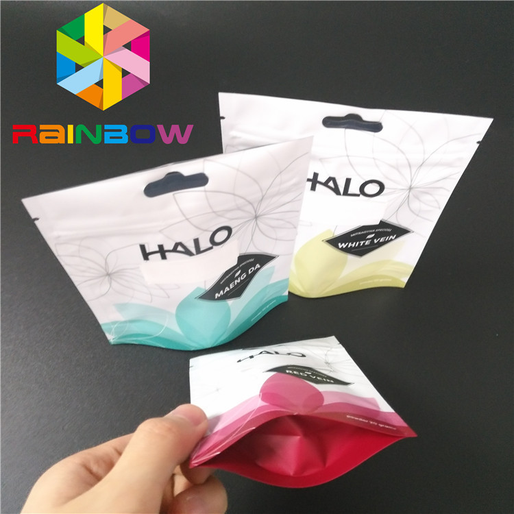 Royal Kratom Bali Ziplock Túi nhôm cho gia vị Bột Weed Herb Cbd Products