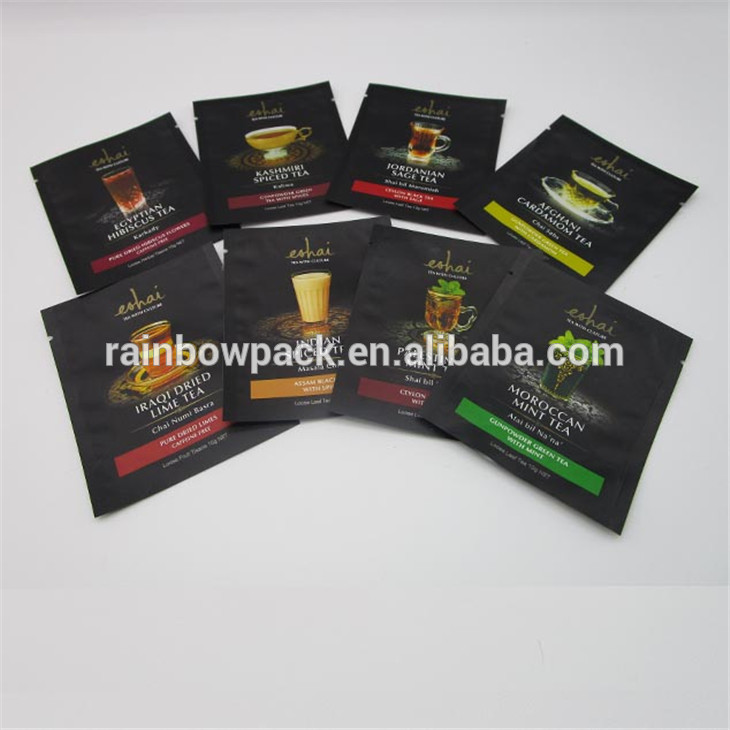 Có thể hàn lại Ba mặt kín bằng nhôm Lá Zip Khóa Túi Thực phẩm chống ẩm