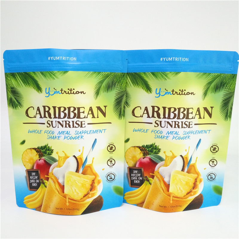 Bao bì thực phẩm có thể đóng gói Túi nhôm Lá nhựa Doypack Bổ sung Bột Có Zipper