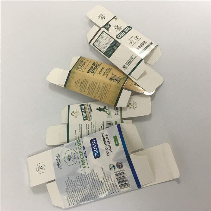 Tùy chỉnh sang trọng giấy bìa cứng CBD dầu vape hộp bao bì bút