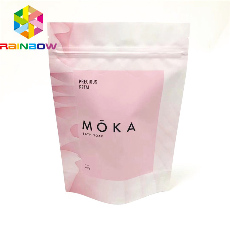 Matt Kết thúc Cbd Bath Túi nhựa muối Bao bì Lá nhôm có thể hàn lại cho thực phẩm