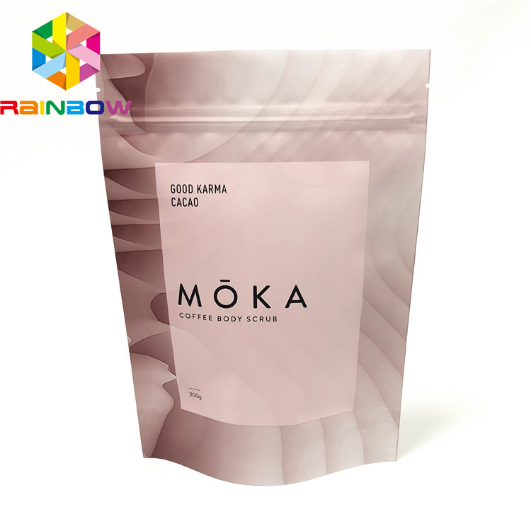 Bao bì túi nhựa nhẹ, túi đựng thức ăn cao cấp để tẩy tế bào chết toàn thân