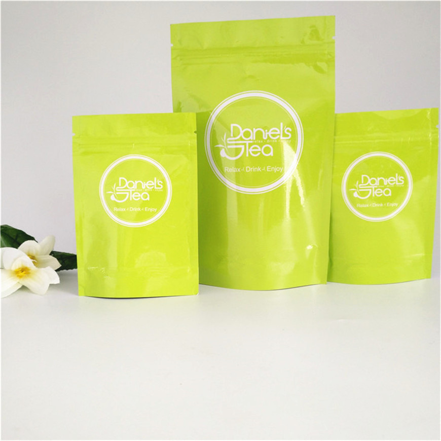 Matt Surface Túi nhựa Bao bì, Túi nhôm Lá trà Bao bì Tùy chỉnh