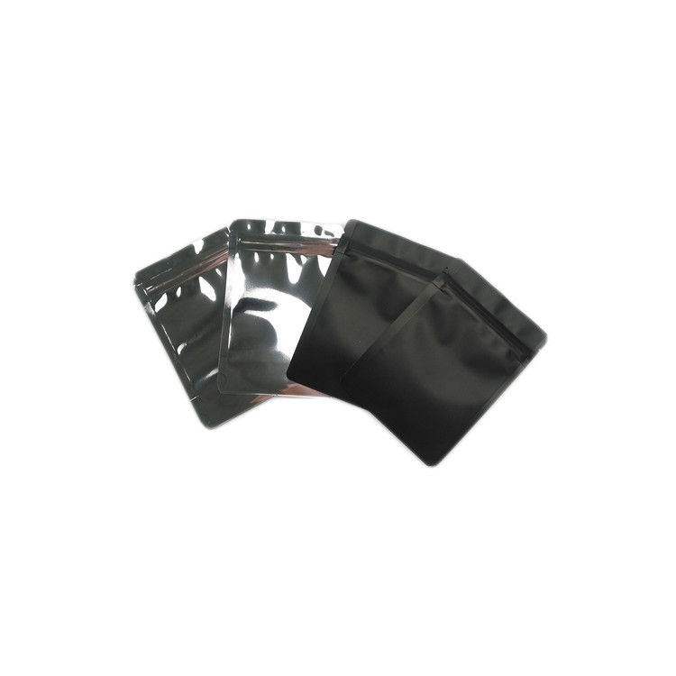 Túi nhựa mờ bề mặt Bao bì Lá nhôm Túi dây kéo nhỏ cho thực phẩm