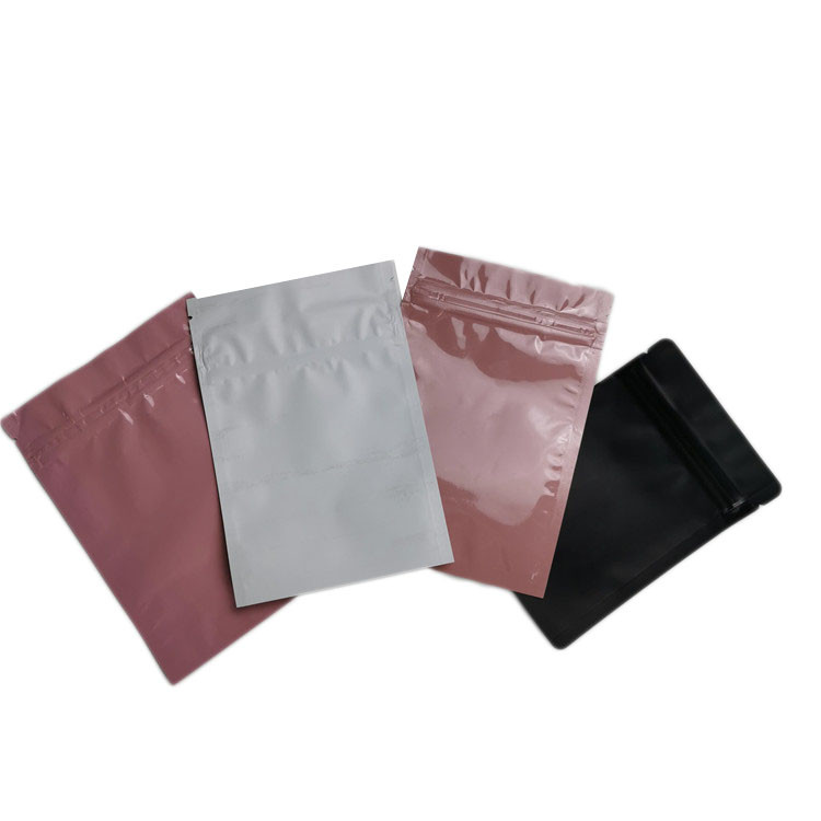 Bánh kẹo Quà tặng đứng lên Bao bì Túi Ziplock Trong suốt Poly Mylar Bag