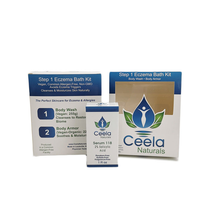 Glossy White Tông Paper Box Bao bì Bán lẻ Chăm sóc da Ứng dụng Rửa cơ thể