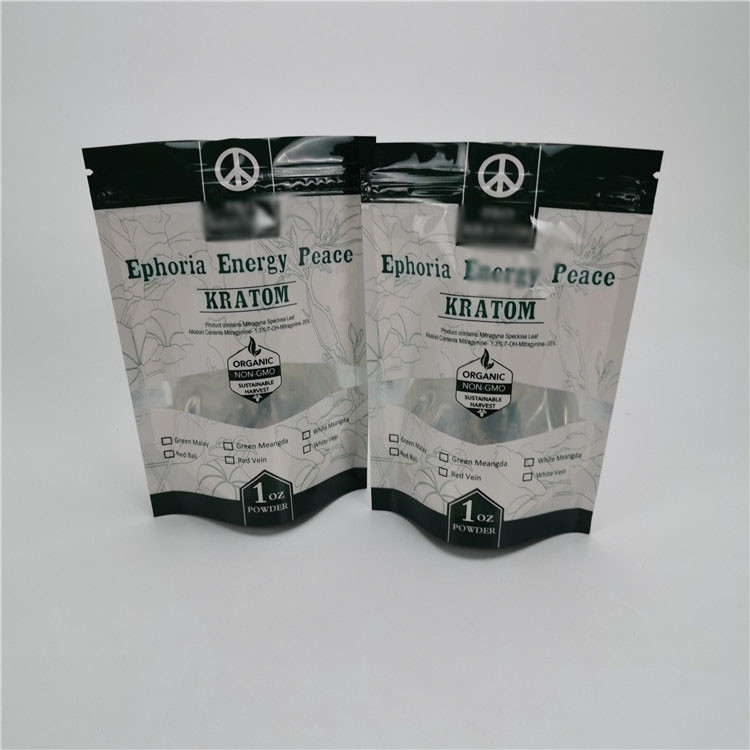 Túi nhựa thân thiện với môi trường Bao bì có mùi bằng chứng Zip Lock CBD Oil Weed Hemp Bag