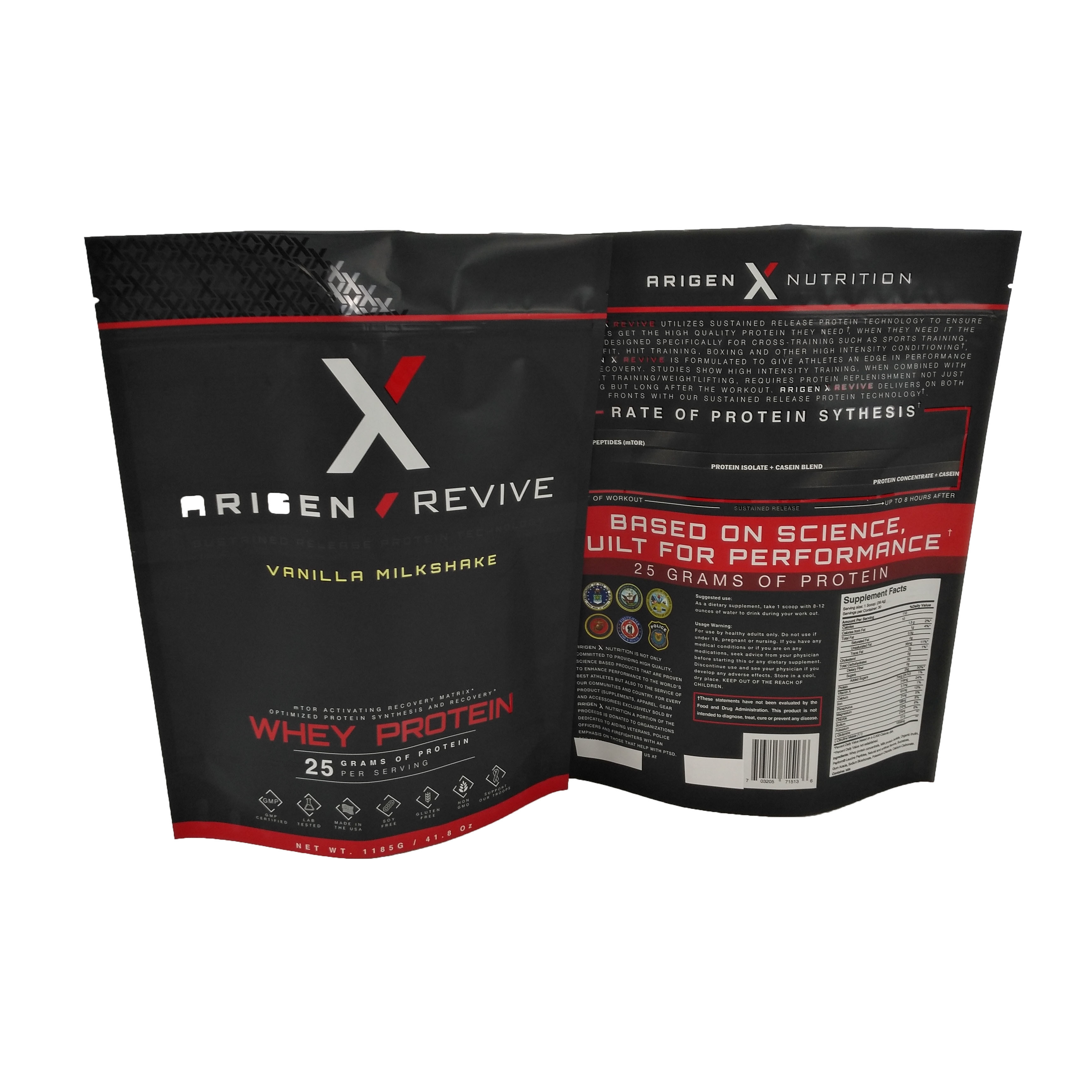 Thực phẩm cấp nhôm lá đứng lên túi