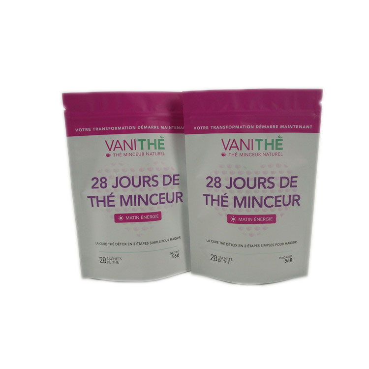 Bao bì túi Snack tùy chỉnh với Zipper