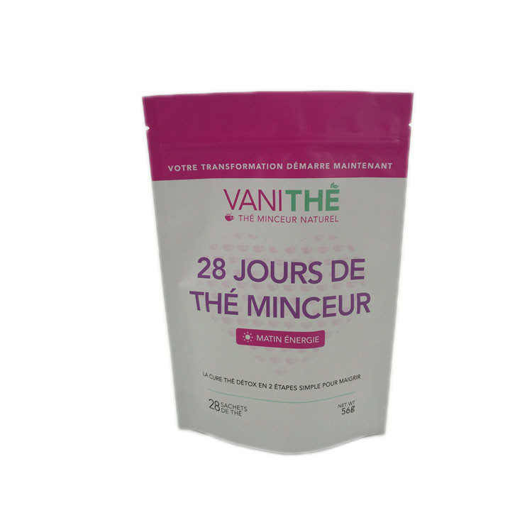 Túi chống ẩm thực phẩm Snack Bao bì có khóa kéo