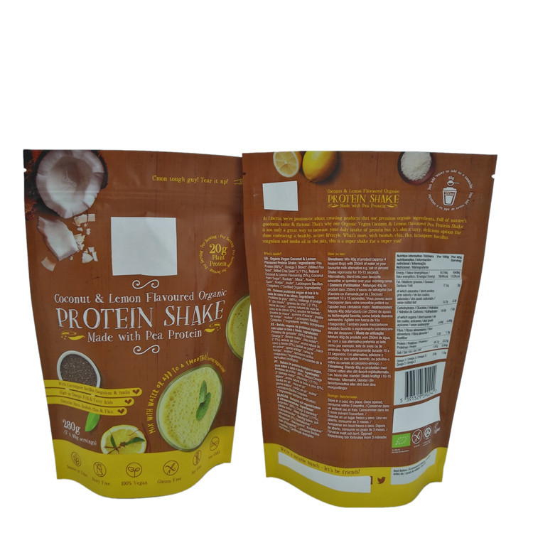 Túi nhôm Zipper Zipper Túi cho Bao bì Bột