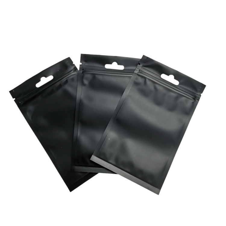 Mờ mờ Zipper Zipper lót lót mỹ phẩm Pacakging túi