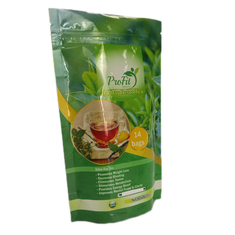 Glossy Kết thúc Zip Lock Nhiều lớp lá đứng lên Túi