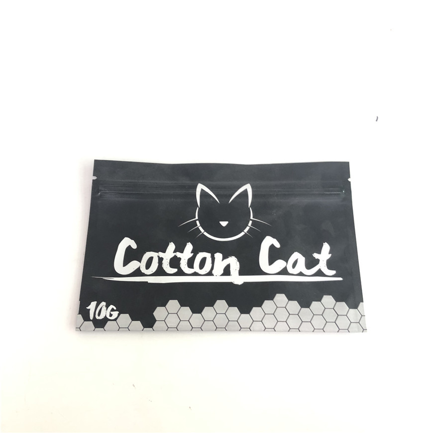 CBD Weed đứng lên ống đồng In túi nhựa Bao bì