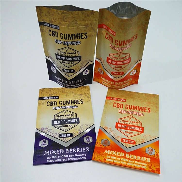 3,5 gam Hoa khô Bao bì cỏ dại Túi Mylar Túi giấy MOPP