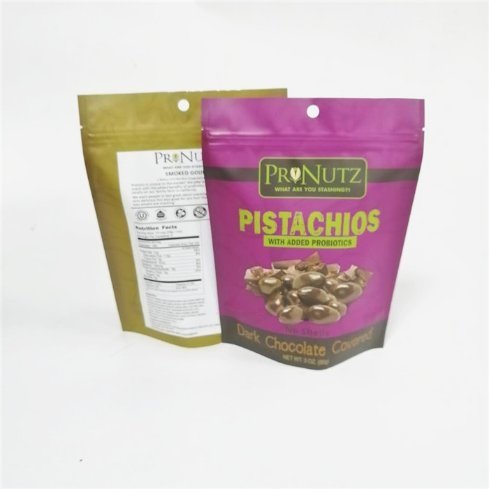 túi nhựa nhiều lớp hạt điều bao bì đứng lên túi