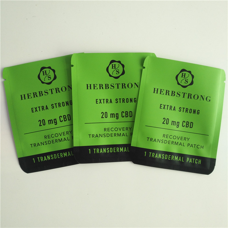20mg cần sa y tế đóng gói túi mylar foil túi miếng dán CBD nhỏ dùng một lần