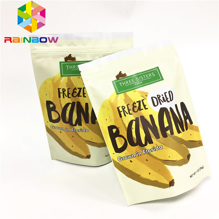 Túi đứng giấy nhiều lớp với túi ziplock in ấn tùy chỉnh cho túi đóng gói tùy chỉnh đồ ăn nhẹ / tẩy tế bào chết