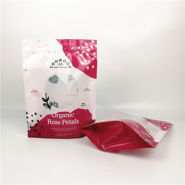 0,125oz 3,5g Bột hoa CYMK Túi Zipper đứng