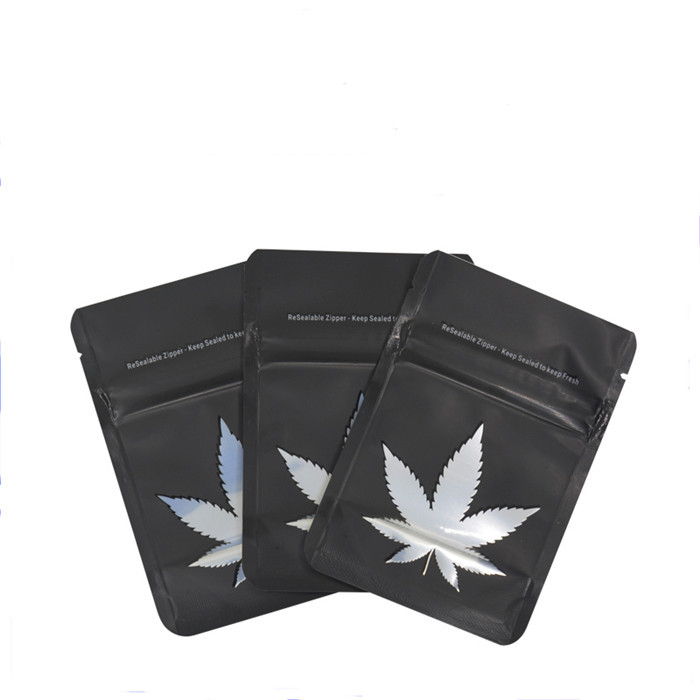 In tùy chỉnh Giấy nhôm Bao bì Kẹo chống Trẻ em Túi Mylar Matt Chống mùi hôi Túi đựng Ziplock trẻ em