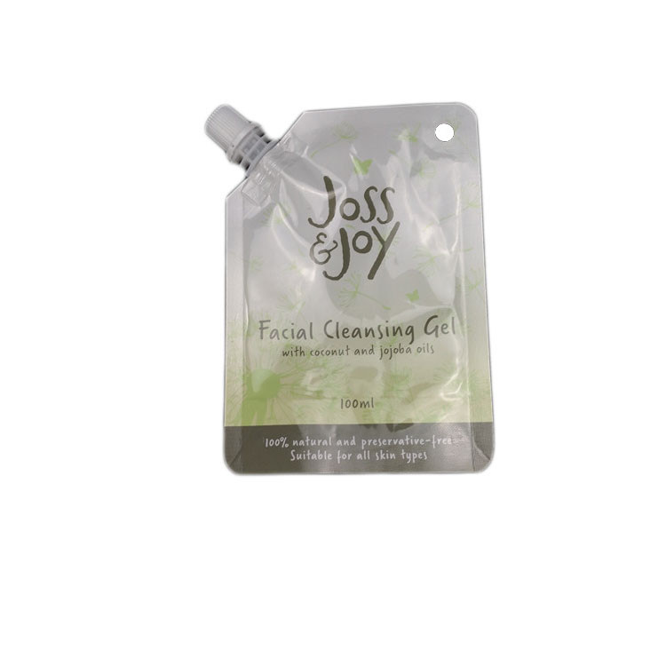 Nhiều màu sắc Đứng lên Bao bì túi có vòi tùy chỉnh không đều với giấy bạc