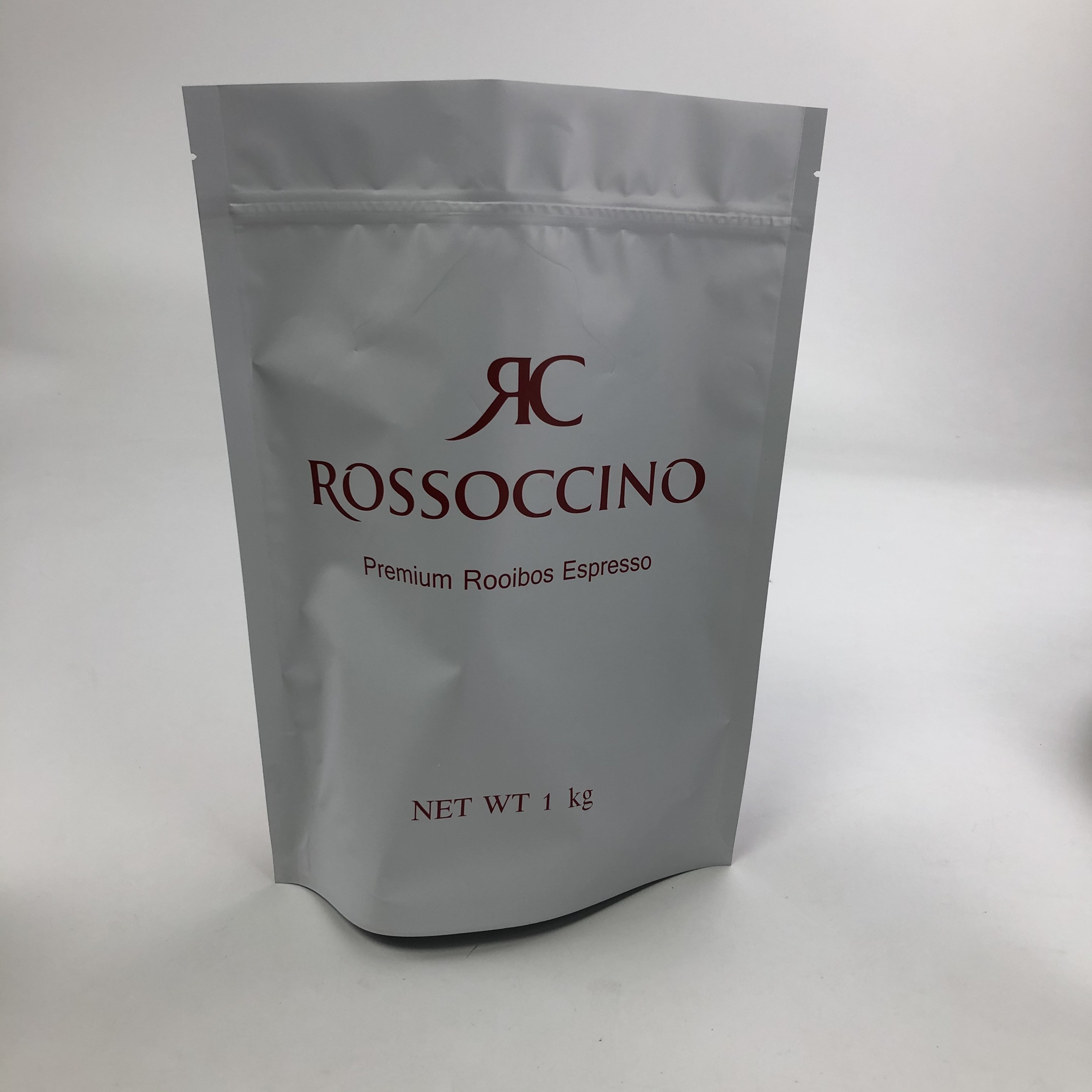 Túi dây kéo bằng nhựa mờ Làm bằng thủ công Bao bì thực phẩm Dây rút Moq In ấn kỹ thuật số In đứng lên Túi