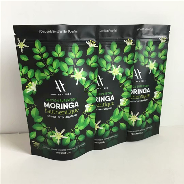 Nhà cung cấp Trung Quốc Thiết kế tùy chỉnh In ấn Giấy nhôm có thể hàn lại Túi đứng lên có dây kéo để đóng gói thực phẩm