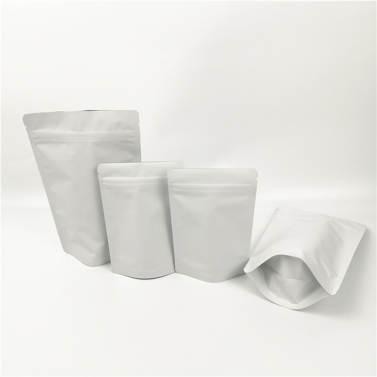 6oz 8oz Bột Cà Phê Sữa CYMK Mylar Túi Khóa Zip