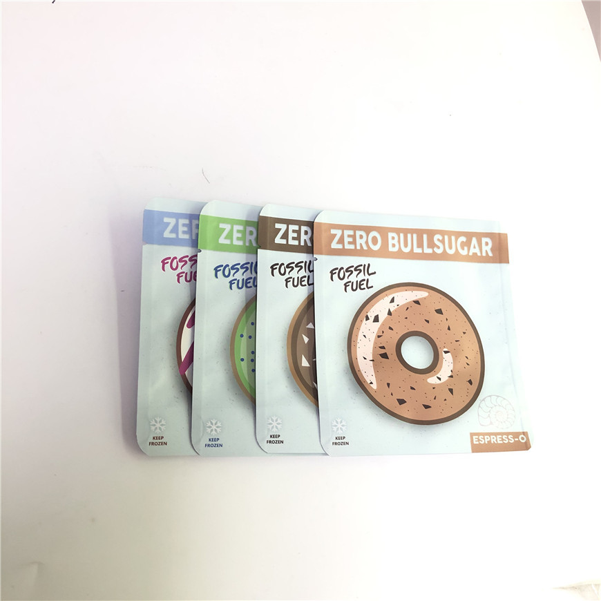 Túi bánh quy nhựa Đứng lên Túi tùy chỉnh Thực phẩm Lớp Matt Hoàn thiện Túi Hạt / Hạt điều / Túi trái cây khô