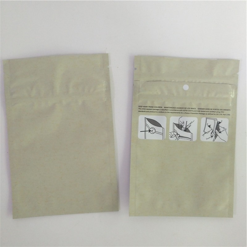 Bao bì hương thảo mộc Kraft màu 180mic 4X6 cho hạt giống hoa