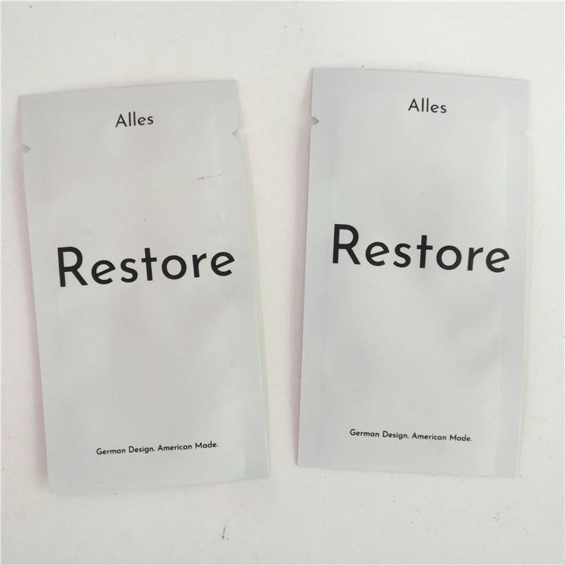 Ba mặt con dấu MOPP Mylar Foil Túi bao bì mỹ phẩm