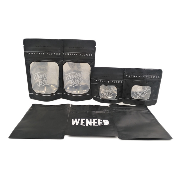 In Kỹ Thuật Số 1 / 4oz 3.5g Jungle Boy Túi Mylar Chống Mùi Cho Trẻ Em Túi Mylar Chống Mùi Cho Hoa Canabies