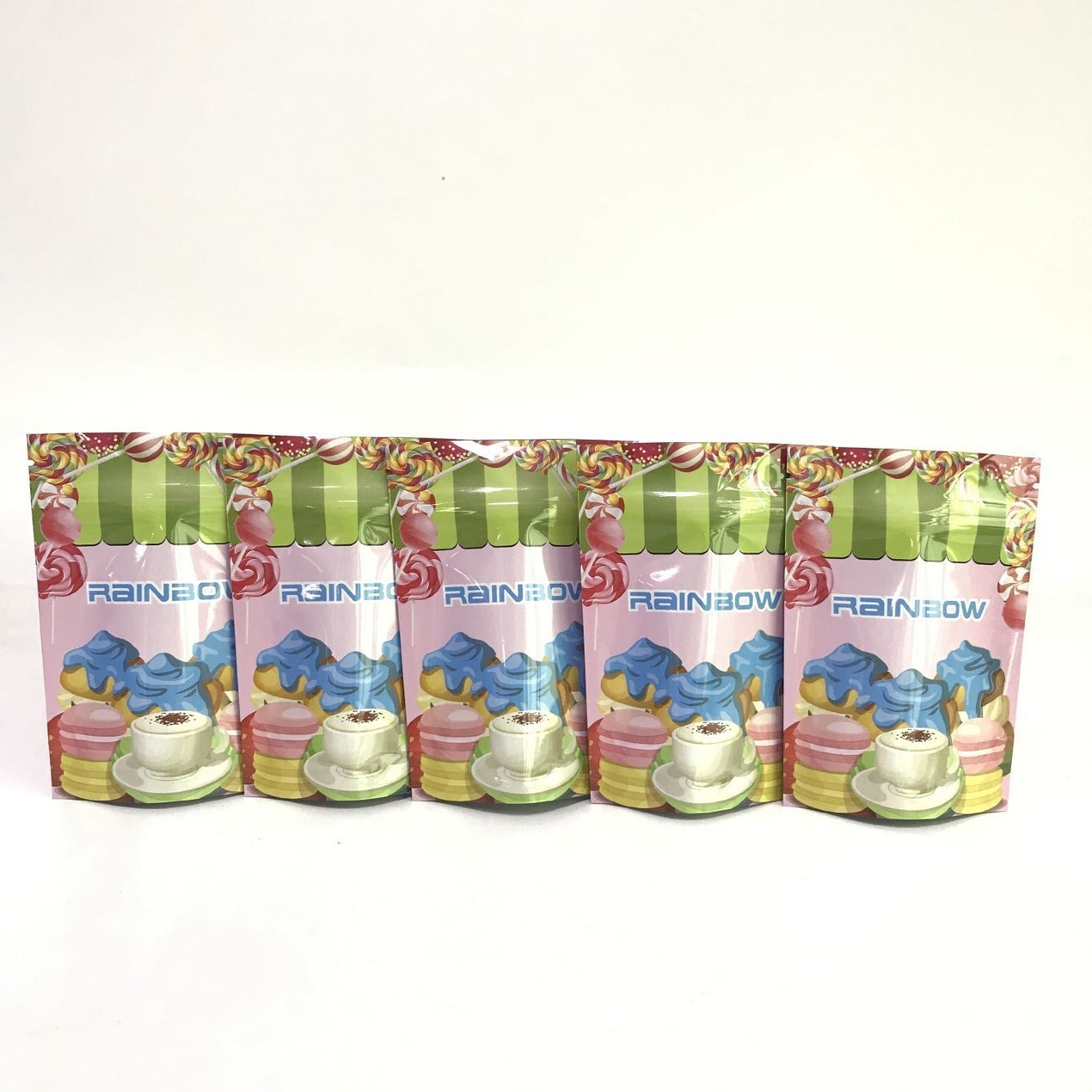 In kỹ thuật số Túi đóng gói thực phẩm Giấy nhôm Túi đứng để đóng gói đồ ăn nhẹ