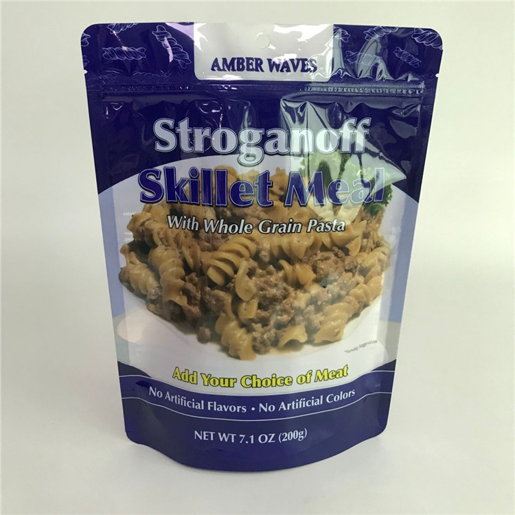 Bán nóng Túi bao bì bóng đứng có cửa sổ Túi nhựa dẻo để đóng gói đồ ăn nhẹ