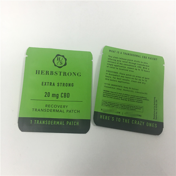 In tùy chỉnh Mylar Zip Lock Stand up Pouch Weed CBD Cookies Bao bì