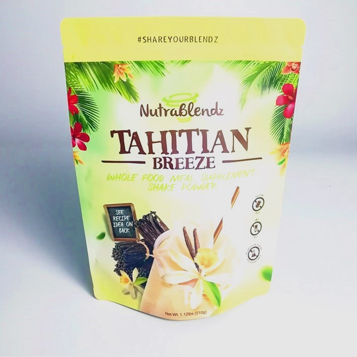 Túi bao bì đồ ăn nhẹ được chấp nhận tùy chỉnh với túi giấy nhôm có dây kéo