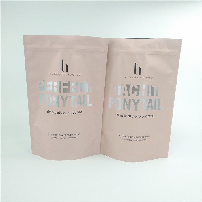 Smell Proof 32 oz Bao bì muối tắm có thể kéo lại túi gói đứng lên có cửa sổ Túi cà phê 250g tẩy tế bào chết