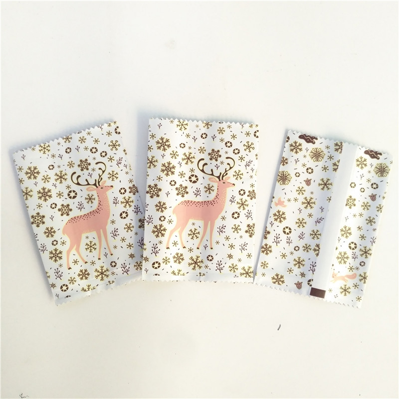 Túi đóng gói thanh snack MOPP CMYK 150micron với cạnh răng cưa