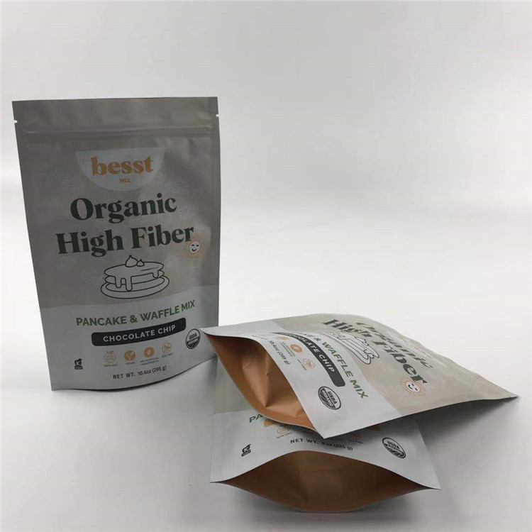 Đứng lên Túi Zipper với Window Doypack cho Trái cây Khô