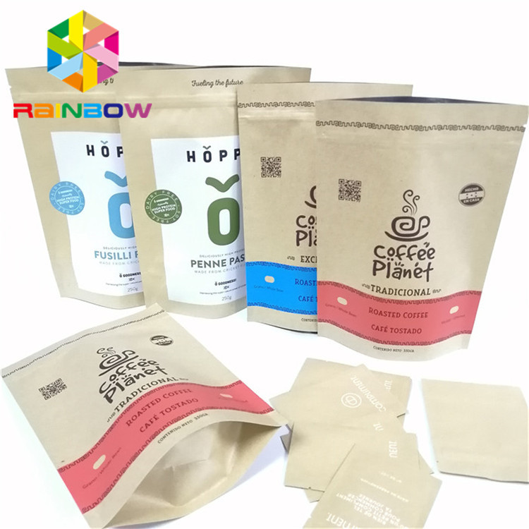 Túi giấy VMPET Mylar CYMK Gravnre In có dây kéo