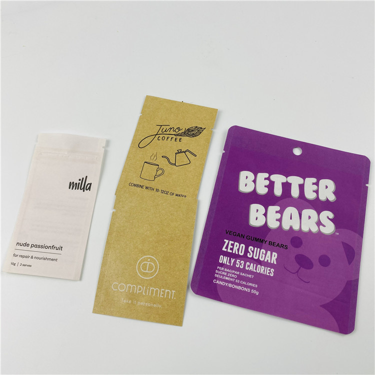 Gravnre In MOPP VMPET Túi niêm phong ba mặt Ziplock