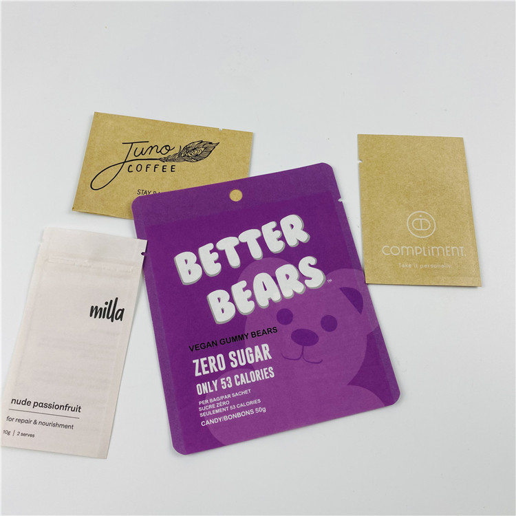 In kỹ thuật số MOPP Túi phẳng có thể phân hủy Ziplock 23x35cm