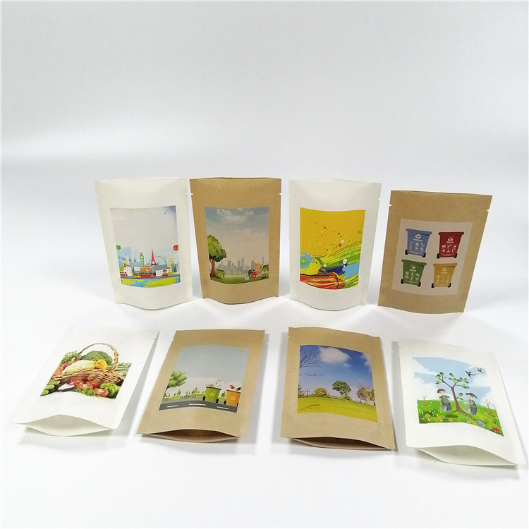 MOPP 100micron chống mùi có thể phân hủy sinh học Mylar Pouch