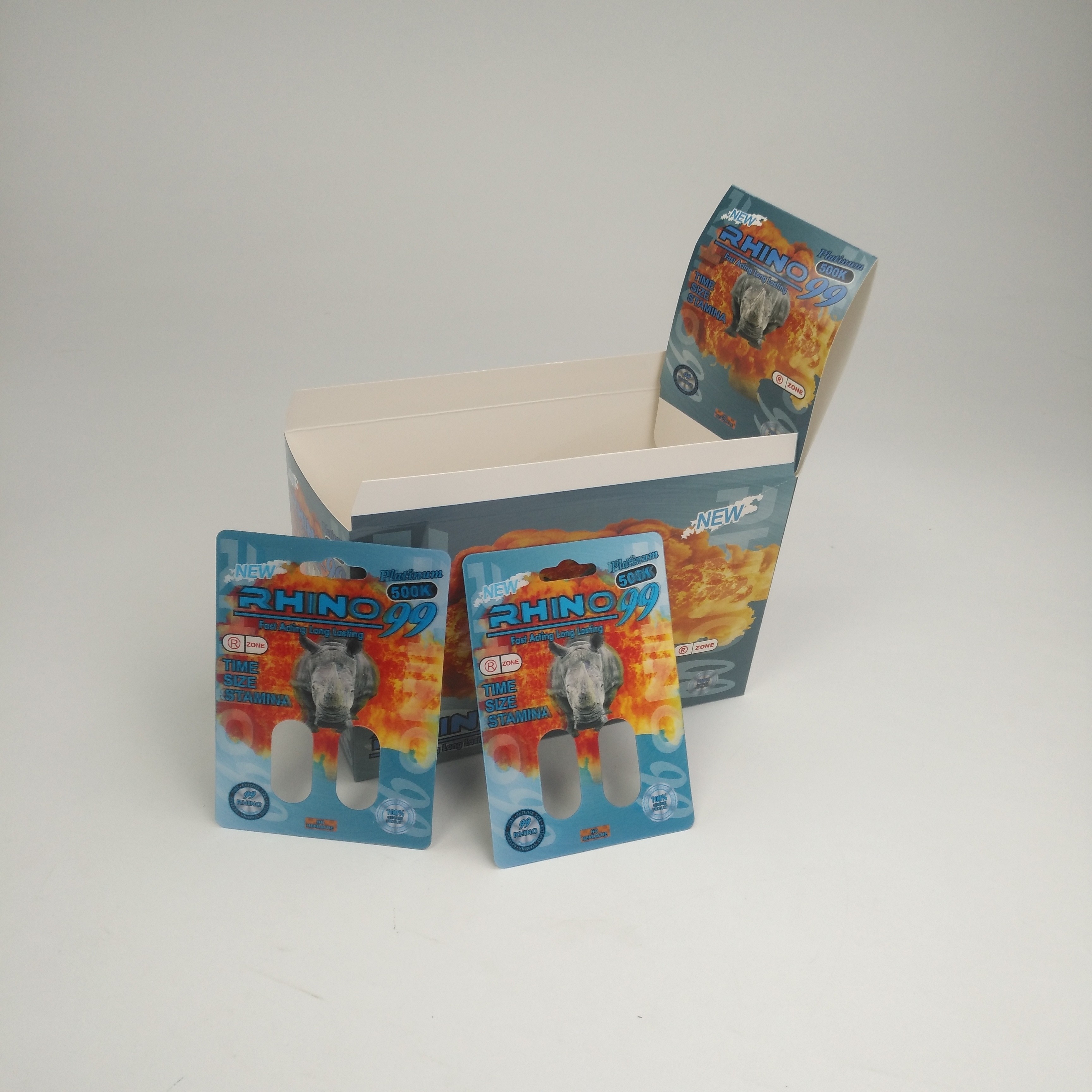 Thẻ vỉ 3D FDA 200mic Rhino 7 50000 chống ẩm