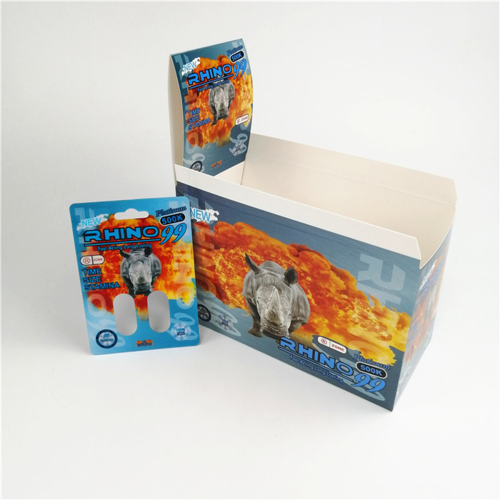 Bao bì thẻ vỉ Super Panther Rhino 600K 700K